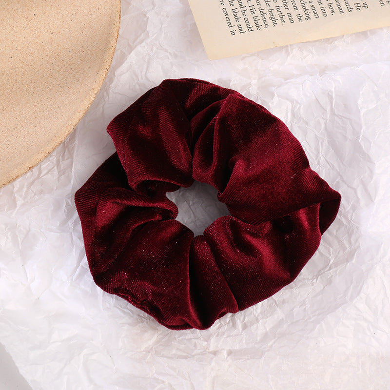 Flannel Hair Tie Ponytail Flannel Hair Tie Ponytail